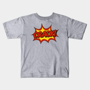 Crack! Comic Effect Kids T-Shirt